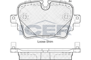 Brake Pad Set, disc brake (Braking System)