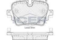Brake Pad Set, disc brake (Braking System)