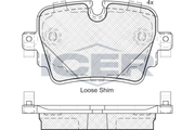 Brake Pad Set, disc brake (Braking System)
