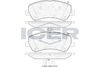 Front - Brake Pad - Icer Mercedes-Benz G