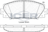 Front Brake Pad Icer Toyota Yaris
