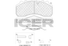 Rear - Brake Pad - Icer Iveco