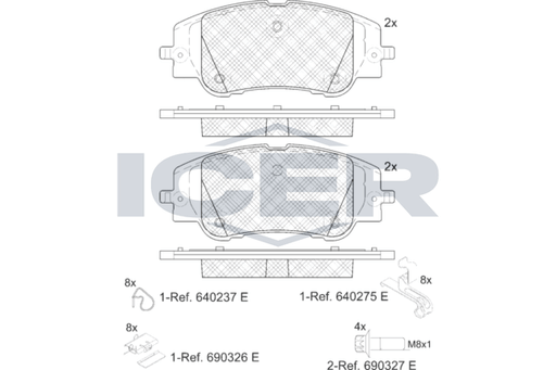 Brake pad, origin Spain