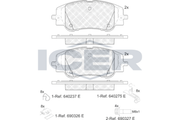 Brake pad, origin Spain