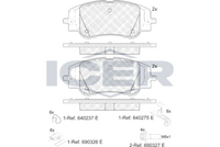 Brake pad, origin Spain