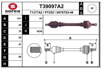 Drive Shaft (Wheel Drive)