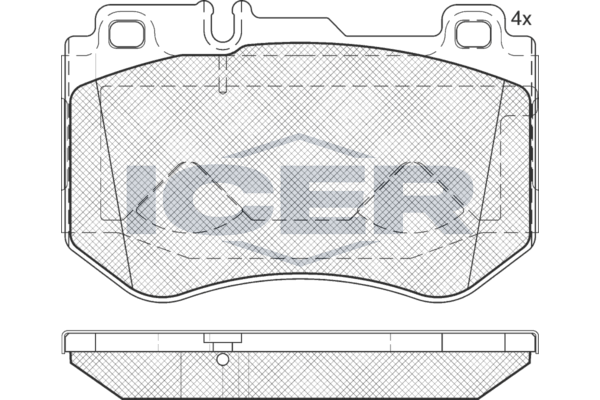 Brake pad, origin Spain