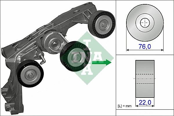 Belt Tensioner - Ina - A Class
