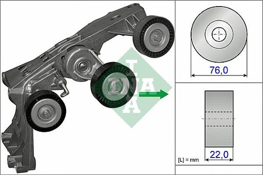 Belt Tensioner - Ina - A Class