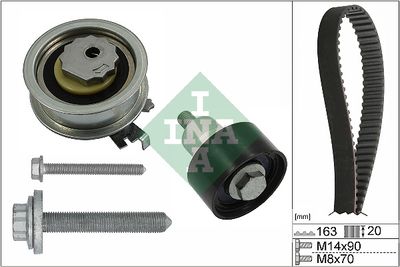 Timing Belt Kit INA  SEAT