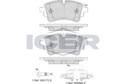 Brake Pad Set AUDI