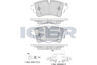 Brake Pad Set AUDI
