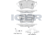 Brake Pad Set AUDI