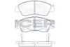 Brake Pad Set Front Icer Honda Civic