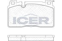 Brake Pad Warning Wear Icer Audi Q5