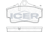Brake Pad Rear Axle Porsche Icer