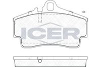 Brake Pad Rear Axle Porsche Icer