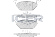 Brake Pad Set SKODA