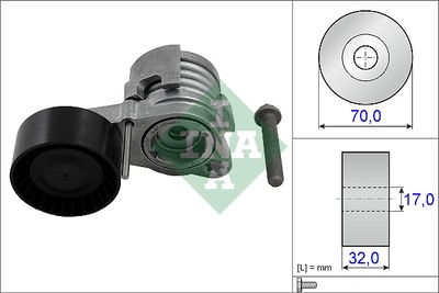 Belt Tensioner- V-Ribbed Belt - Ina 5 (F