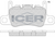 Brake Pad Set PORSCHE