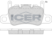 Brake Pad Set PORSCHE
