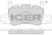 Brake Pad Set PORSCHE