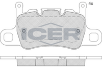 Brake Pad Set PORSCHE