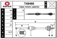 Drive Shaft (Wheel Drive)
