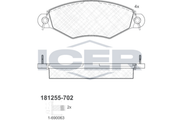 Brake pad, origin Spain
