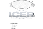Brake pad, origin Spain