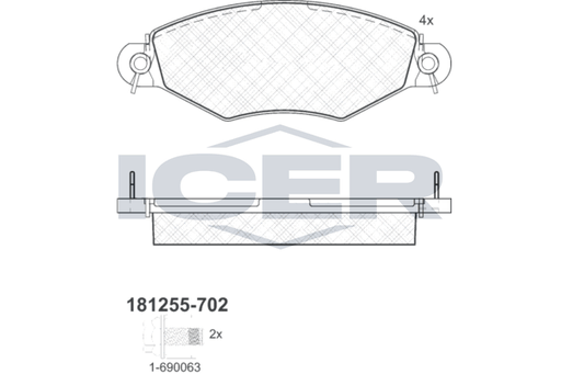 Brake pad, origin Spain