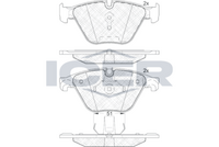 Front Brake Pad Icer Mbw 5 (F10)
