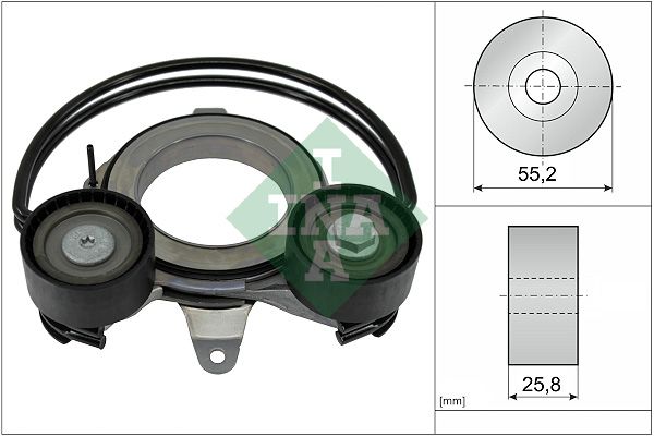 Belt Tensioner, V-ribbed belt (Belt Drive)