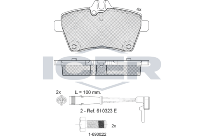 Front Brake Pad Set