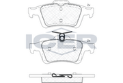 Front Brake Pad Set Icer Focus Ii