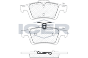 Front Brake Pad Set Icer Focus Ii