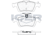 Front Brake Pad Set Icer Focus Ii