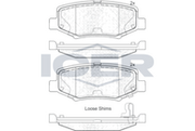 Rear - Brake Pad - Icer Jeep Cherokee (K