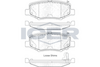 Rear - Brake Pad - Icer Jeep Cherokee (K