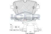 Brake Pad Set ICER