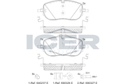 Brake Pad Set ICER