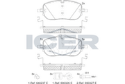 Brake Pad Set ICER