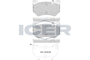 Brake Pad Front Axle Audi Icer