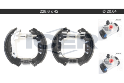 Brake Shoe Set (Braking System)