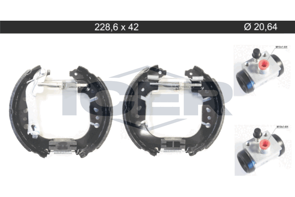 Brake Shoe Set (Braking System)