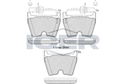 Brake Pad Front Axle Audi Icer