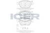 Brake Pad Front Axle Vw Icer