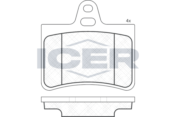 Brake pad, origin Spain