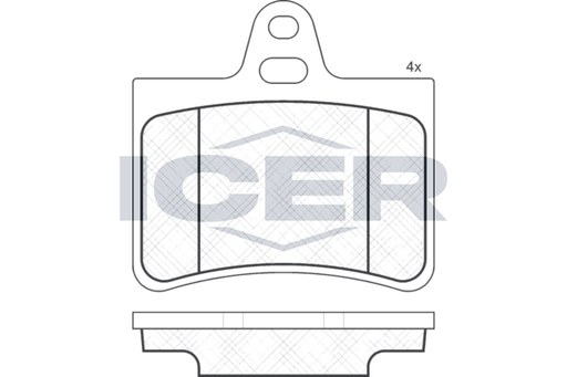 Brake pad, origin Spain