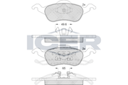 Brake pads FORD